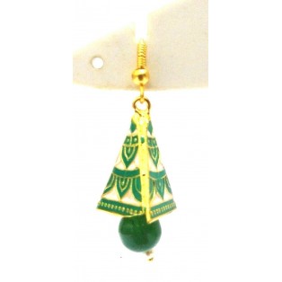 Meenakari Minakari Enamel Jhumka Jhumki Handmade Earring Jewelry Chandelier A129